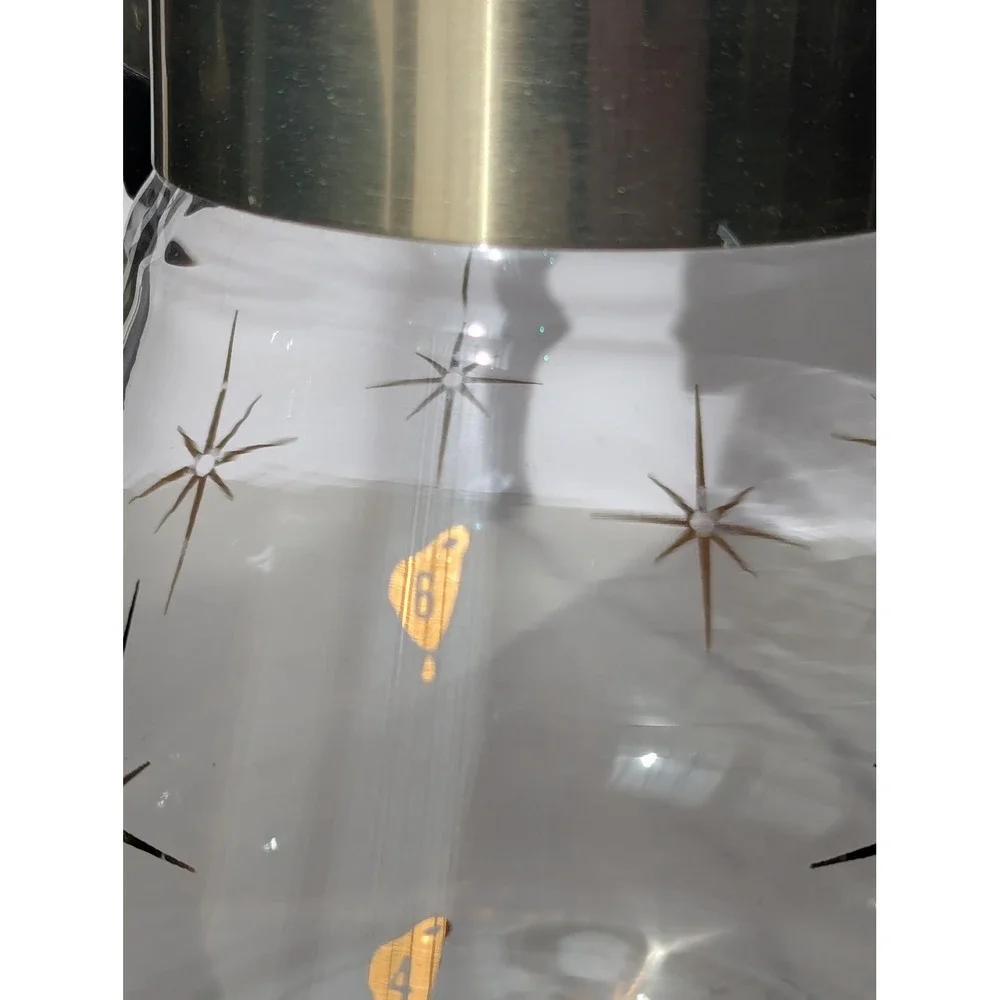 Vintage Atomic Starburst Coffee Carafe